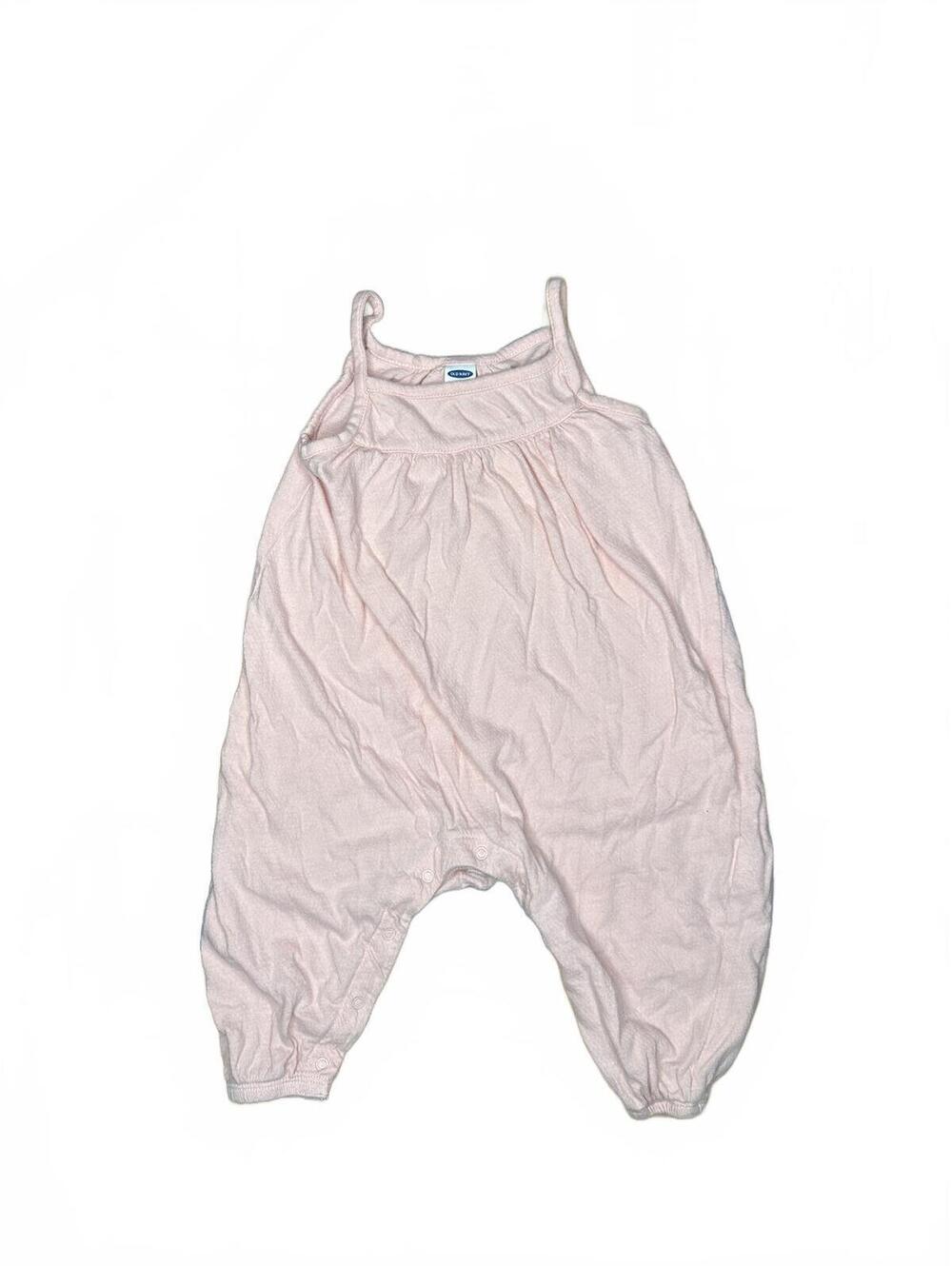 Old Navy Baby Pink Sleeveless Romper 6-12 Months